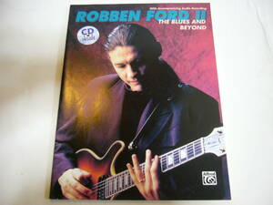 輸入楽譜【ROBBEN FORDⅡ(2) THE BLUES AND BEYOND】中古品 CD付属 ギタースコア