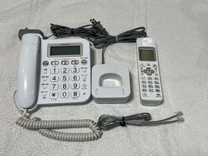 ★中古★Pioneer デジタルコードレス電話機　親機TF-SA15S-W+子機TF-EK35-W