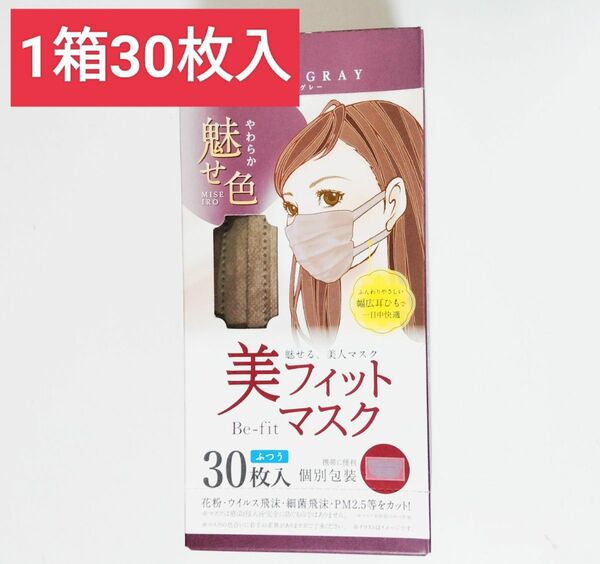 美フィットマスク　30枚入り×1箱　 ふつう