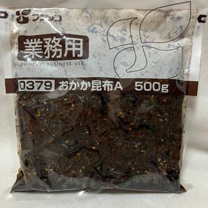 フジッコおかか昆布500g