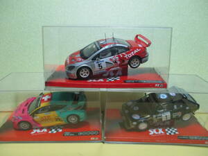 SCX Lancia Delta S4 / Renault Megane Trophy / Peugeot 307 WRC / 3 Sets