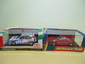 SCALEXTRIC 製　TOYOTA COROLLA WRC / CAROLLA / 2台セット