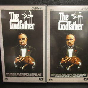 《VHS》セル版 「ゴッドファーザー 2点セット(2巻組)」 字幕版 The Godfather1 ビデオテープ 再生未確認(不動の可能性大)の画像1