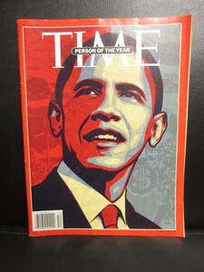 【中古】雑誌 「TIME Person of the Year」 英語版 アメリカで購入 2008年 オバマ元大統領 本・書籍・古書