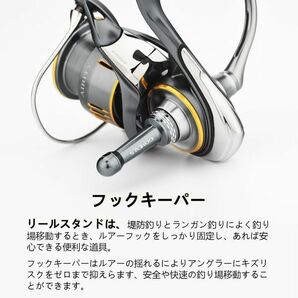 ゴメクサス r1 ブラック 42mm リール スタンド ダイワ シマノ ヴァンキッシュ ツインパワー ステラ ストラディック エメラルダス ルビアスの画像5