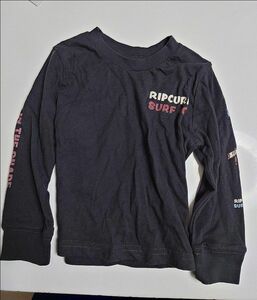 リップカール RIPCURL キッズ 長袖 プリントTシャツ ロンT