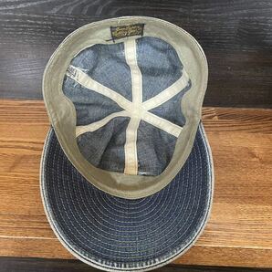 Buzz Rickson’s バズリクソンズ A-3 DENIM CAP デニムキャップ アーミーキャップ アメカジ 東洋エンタープライズの画像3