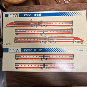 KATO 10-091.10-092 TGV 基本増結10両セット ジャンク品