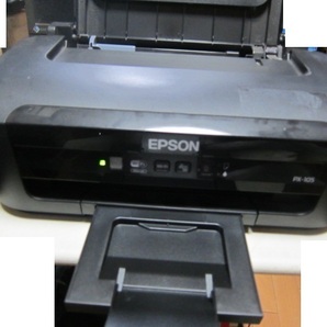 EPSON PX-105 インクジェットプリンタ 印刷動作確認済み リサイクルインク4色ほぼ満タン エプソンプリンタの画像2