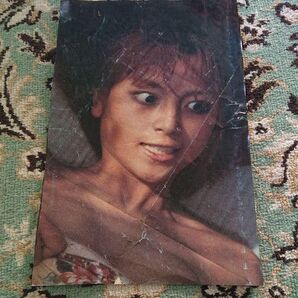 渡辺典子 積み木くずし ポスター 切り抜き