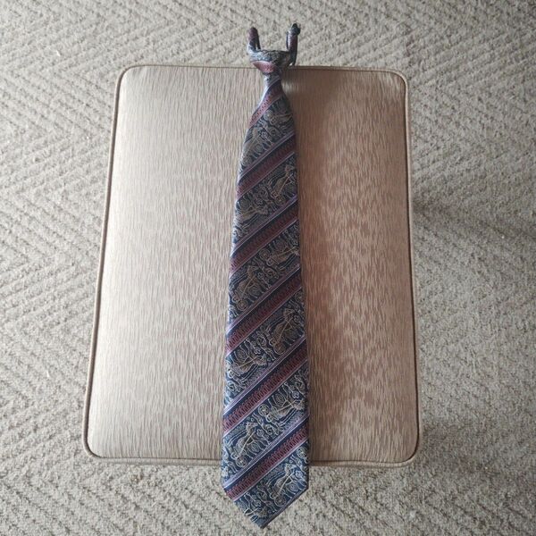 ネクタイ　簡単ネクタイ　美品