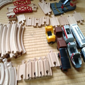 説明必読 BRIO まとめ売り ブリオ 木製 レール 木製玩具の画像3