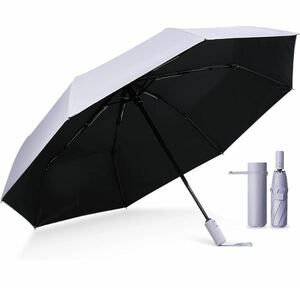 AB-4☆ 国内機関UVカット率100%折りたたみ傘 完全遮光 晴雨兼用 男女兼用 ワンタッチ自動開閉 ザクラシックトーキョー