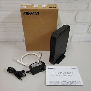 604y2417★バッファロー WiFi 無線LAN ルーター WSR-1166DHPL2/N 11ac ac1200 866+300Mbps IPv6対応 デュアルバンド 3LDK 2階建向け