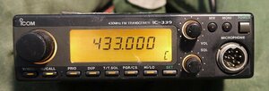 ICOM IC-339のディスプレーユニット