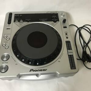 中古動作品 PIONEER CDJ-800MK2 パイオニア DJ用CDプレイヤー シルバー 2007年製の画像1