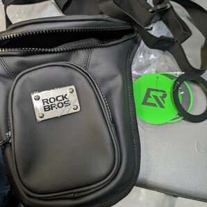 送料無料 新品 未使用 Rockbros ロックブロスレッグバッグ ウエストバッグ ショルダーバッグ ツーリングバッグの画像8