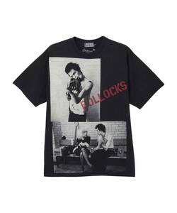 新品 希少！大人気！HYSデニス・モリス半袖Ｔシャツ【SID AND NANCY】黒L