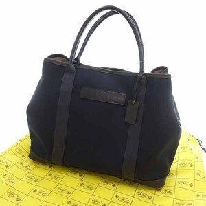 【PRICE DOWN】FELISI 18-10 1 キャンバス レザー コンビ ハンド トート バッグ ネイビー ユニセックス表記なし