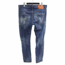 【PRICE DOWN】DSQUARED2 20SS SKATER JEAN スケーター デニム パンツ インディゴ メンズ50_画像2