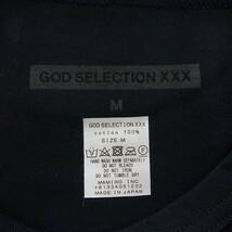 GOD SELECTION XXX 17SS 4周年記念 KATE MOSS TEE プリント 半袖 Tシャツ ブラック メンズM_画像3