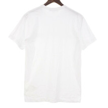COMME DES GARCONS SHIRT ロゴ プリント 半袖 クルーネック Tシャツ ホワイト メンズM_画像2