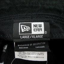 NEW ERA バケット ハット キャップ ブラック ユニセックスL/XL_画像3