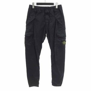 STONE ISLAND 18SS Garment Dyed Cargo カーゴ パンツ ブラック メンズ30