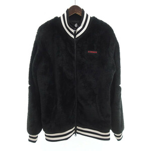 【特別価格】V12 GOLF ゴルフ ONE STAR FUR JKT スター ファー ジャケット ブラック メンズL