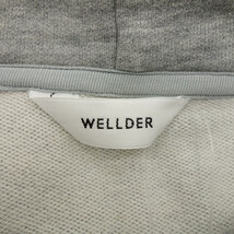 【特別価格】WELLDER Hooded Pullover プルオーバー スウェット パーカー グレー メンズ4_画像3