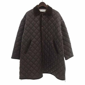 【特別価格】/THE SHINZONE 19AW QUILTING COAT 中綿 キルティング カントリー コート ブラウン レディース36