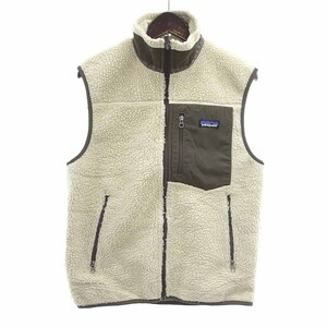 【特別価格】PATAGONIA 23046F0 CLASSIC RETRO-X VEST フリース ボア ベスト ブラウン メンズS