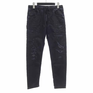 【特別価格】DIESEL NARROT DENIM PANTS イージー デニム パンツ ブラック メンズ26