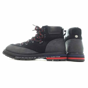 【特別価格】MONCLER × FRAGMENT 18AW トレッキング マウンテン ブーツ ブラック メンズ41の画像2