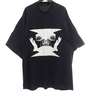【PRICE DOWN】NILoS 19SS SPECULAR JUDITH BIG T-SHIRT Tシャツ ブラック メンズ2