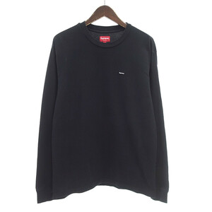 SUPREME SMALL BOX LOGO L/S TEE 長袖 Tシャツ カットソー ブラック メンズS