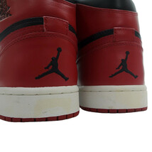 【特別価格】NIKE AIR JORDAN 1 RETRO HIGH DMP BRED スニーカー ブラック×レッド メンズUS10(28cm)_画像5