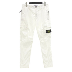 【特別価格】STONE ISLAND 23SS　GARGO PANTS　カーゴパンツ ホワイト メンズ29