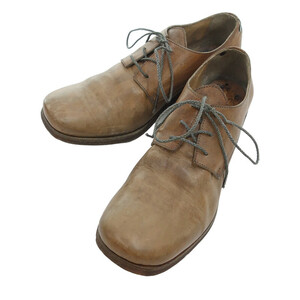 【特別価格】INCARNATION Leather Derby Shoes レザー ダービー シューズ ブラウン メンズ42