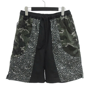 【PRICE DOWN】GLIMCLAP 23SS Switching design shorts ショート パンツ ブラック メンズM