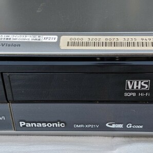 ※ジャンク★B-CAS付★VHS/HDD/DVDレコーダー◆Panasonic DIGA【DMR-XR21V】◆の画像2