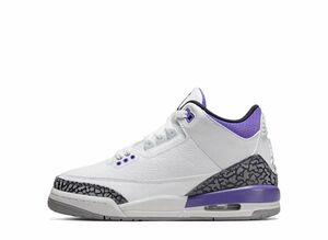 Nike GS Air Jordan 3 Retro "Dark Iris" 22.5cm DM0967-105