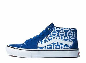 Supreme Vans Monogram S Logo Skate Grosso Mid "Blue" 29.5cm VN0A5KS15YE