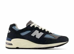 New Balance 990V2 &quot;Navy/Castlerock&quot; 27cm M990TB2