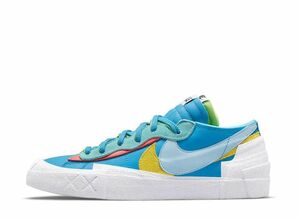 KAWS sacai Nike Blazer Low "Neptune Blue" 22.5cm DM7901-400