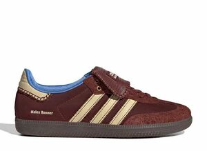 Wales Bonner adidas Samba Nylon Low &quot;Fox Brown/Sandy Beige/Lucky Blue&quot; 32cm IE0579