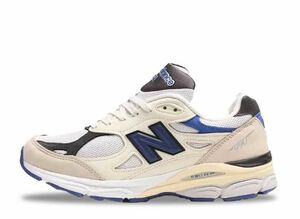 New Balance 990V3 &quot;White/Navy&quot; 28cm M990WB3