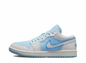 Nike WMNS Air Jordan 1 Low &quot;Reverse Ice Blue&quot; 24.5cm DV1299-104