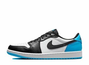 Nike Air Jordan 1 Low OG "Black and Dark Powder Blue/UNC" 22.5cm CZ0790-104