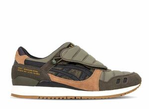 Limited Edt SBTG Asics Gel-Lyte III "Monsoon Patrol" Brown/Olive 28.5cm 1191A066-200